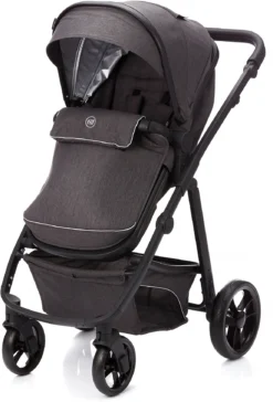 Fillikid Kombi Kinderwagen Panther Dunkelgrau -Baby Kleidung fillikid kombi kinderwagen panther dunkelgrau 5