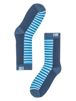 Socken "Sukat" In Blau/ Dunkelblau