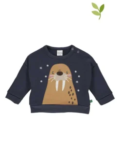 Sweatshirt In Dunkelblau