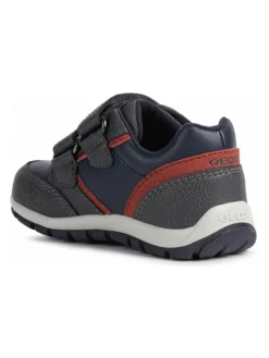 Geox Sneakers In Grau/ Dunkelblau -Baby Kleidung geox sneakers in grau dunkelblau 2