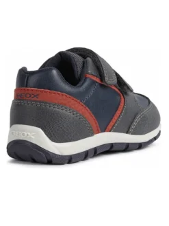 Geox Sneakers In Grau/ Dunkelblau -Baby Kleidung geox sneakers in grau dunkelblau 3