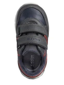 Geox Sneakers In Grau/ Dunkelblau -Baby Kleidung geox sneakers in grau dunkelblau 4
