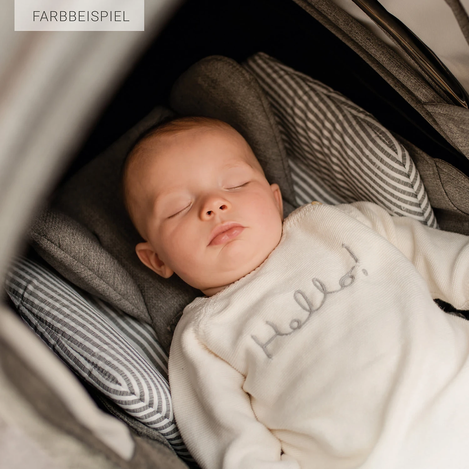 Kombi Kinderwagen FX4 Classic Inkl. C4 Wanne, Gestell Elox/tabak, Blau 2 Kombi Kinderwagen FX4 Classic Inkl. C4 Wanne, Gestell Elox/tabak, Blau – Bild 2