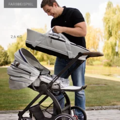 Kombi Kinderwagen FX4 Classic Inkl. C4 Wanne, Gestell Elox/tabak, Blau 12 Kombi Kinderwagen FX4 Classic Inkl. C4 Wanne, Gestell Elox/tabak, Blau -Baby Kleidung gesslein kombi kinderwagen fx4 classic inkl c4 wanne gestell elox tabak blau 2