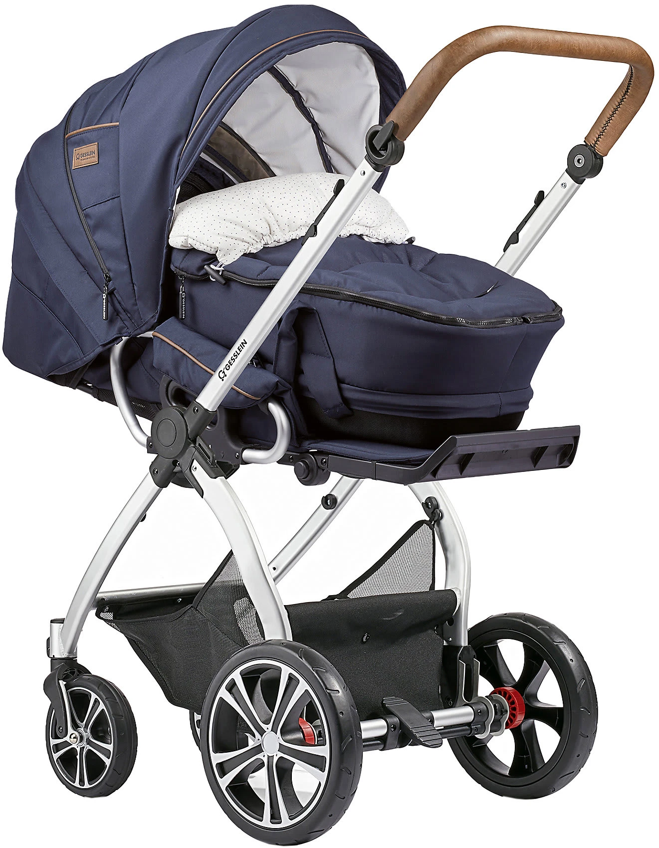 Kombi Kinderwagen FX4 Classic Inkl. C4 Wanne, Gestell Elox/tabak, Blau 1 Kombi Kinderwagen FX4 Classic Inkl. C4 Wanne, Gestell Elox/tabak, Blau