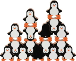 Goki Stapelfiguren Pinguine -Baby Kleidung goki stapelfiguren pinguine 2