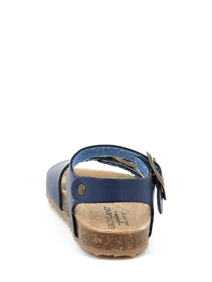 Leder-Sandalen In Blau 6 Leder-Sandalen In Blau – Bild 6