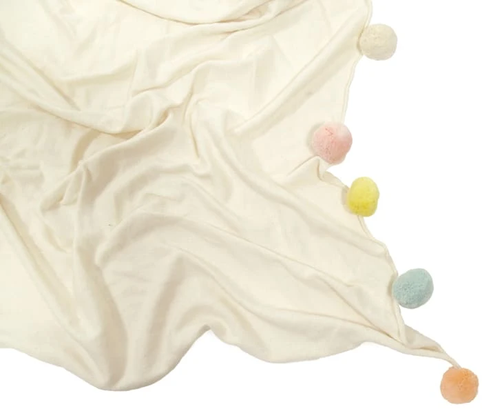 Babydecke "Colored Sun" In Beige/Mehrfarbig - 90 X 120 Cm – Bild 3