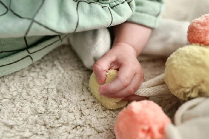 Babydecke "Colored Sun" In Beige/Mehrfarbig - 90 X 120 Cm – Bild 6