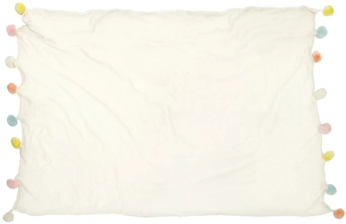 Babydecke "Colored Sun" In Beige/Mehrfarbig - 90 X 120 Cm