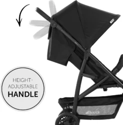 HAUCK Buggy Rapid 4, Black -Baby Kleidung hauck buggy rapid 4 black 4