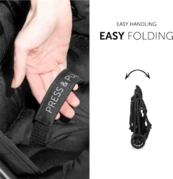 HAUCK Buggy Rapid 4, Black -Baby Kleidung hauck buggy rapid 4 black 8