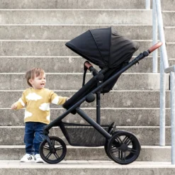 HAUCK Kombi Kinderwagen Pacific 3 Shop N Drive, Caviar -Baby Kleidung hauck kombi kinderwagen pacific 3 shop n drive caviar 2