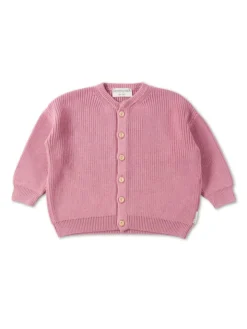 Cardigan In Rosa
