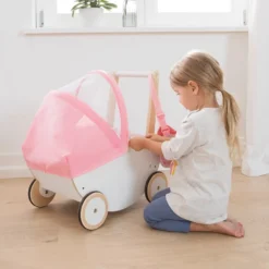 Puppenwagen "Cozy Cactus" Aus Holz Mit Faltbarem Verdeck 2550 -Baby Kleidung howa puppenwagen cozy cactus aus holz mit faltbarem verdeck 2550 7