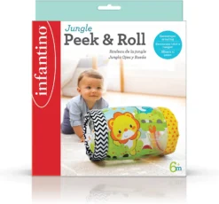 Infantino Krabbelrolle Jungle Peek & Roll -Baby Kleidung infantino krabbelrolle jungle peek and roll 7