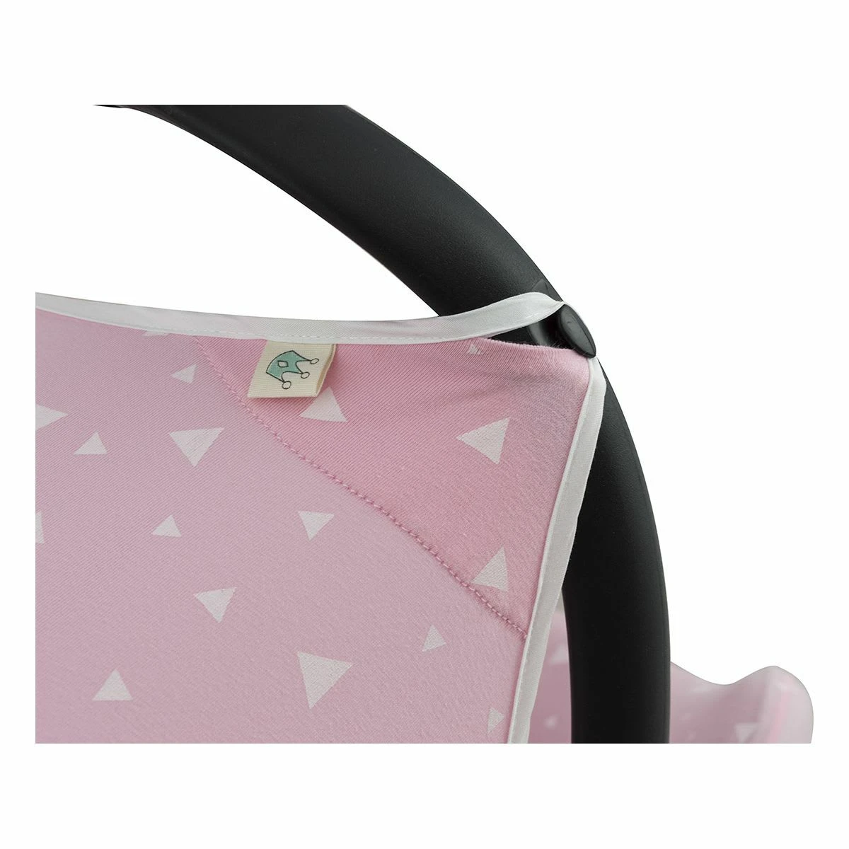 Haube Kompatibel Mit Maxi Cosi Cabriofix In Pink Sparkles 5 Haube Kompatibel Mit Maxi Cosi Cabriofix In Pink Sparkles – Bild 5