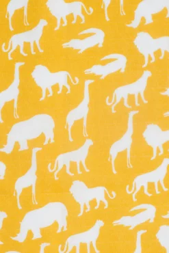 Jollein Mulltücher Safari 2er Set, Hydrophil, Senfgelb, 115 X 115 Cm -Baby Kleidung jollein mulltucher safari 2er set hydrophil senfgelb 115 x 115 cm 3