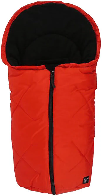 Fleece Kuschelsäckchen Für Babyschale Und Kinderwagen, Rot 1 Fleece Kuschelsäckchen Für Babyschale Und Kinderwagen, Rot