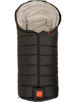 Thermo-Fußsack "Pauli 3 In 1" In Schwarz - (L)90 X (B)45 Cm