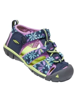 Keen Halbsandalen "Seacamp II" In Bunt/ Dunkelblau