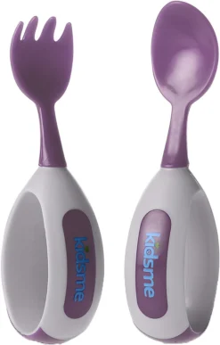 KidsMe Esslernbesteck-Set, Plum