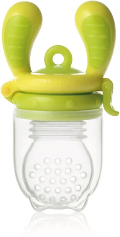 KidsMe Fruchtsauger & Fütterhilfe "Food Feeder" - Größe L, Lime