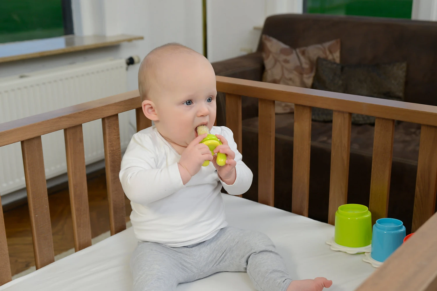 KidsMe Starter-Set "Food Feeder" - Lime/aquamarin 4 KidsMe Starter-Set "Food Feeder" - Lime/aquamarin – Bild 4