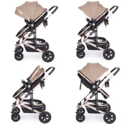Kinderwagen 3 In 1 Amaia In Natur -Baby Kleidung kikkaboo kinderwagen 3 in 1 amaia in natur 2
