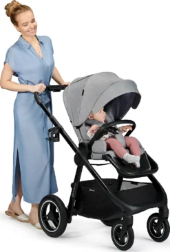 Kinderkraft Kinderwagen EVERYDAY 2in1, Grau/anthrazit -Baby Kleidung kinderkraft kinderwagen everyday 2in1 grau anthrazit 3