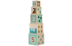 Holz-Stapelturm In Tier-Design -Baby Kleidung kindsgut holz stapelturm in tier design 2