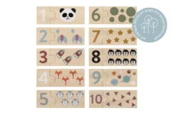 Lernspiel Zahlen In Kindsgut Design