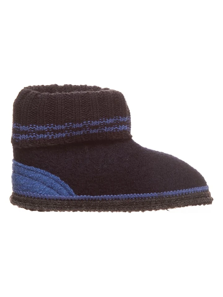 Hausschuhe "Alien" In Dunkelblau 2 Hausschuhe "Alien" In Dunkelblau – Bild 2