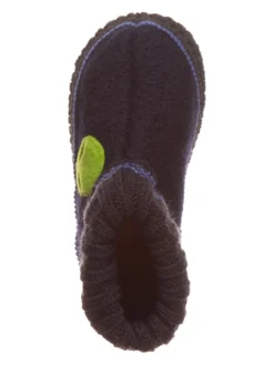 Hausschuhe "Alien" In Dunkelblau 8 Hausschuhe "Alien" In Dunkelblau -Baby Kleidung kitz pichler hausschuhe alien in dunkelblau 3