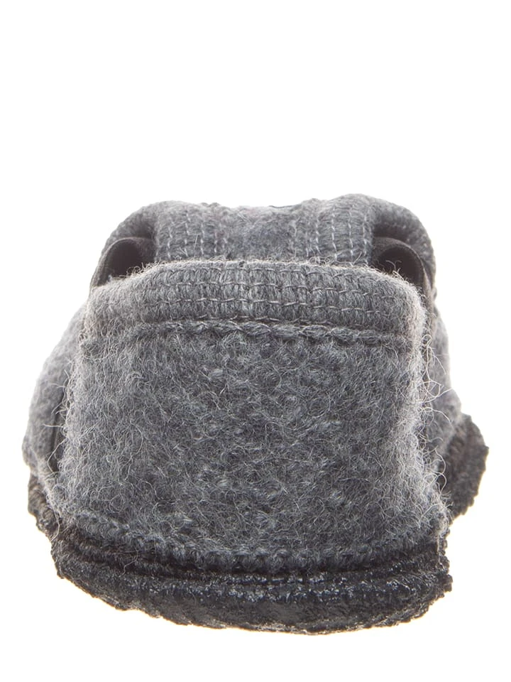 Hausschuhe "Bobby - Stern" In Grau 3 Hausschuhe "Bobby - Stern" In Grau – Bild 3