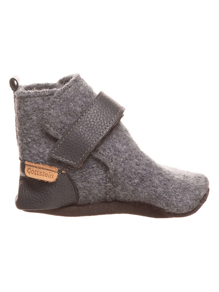 Krabbelschuhe In Grau 2 Krabbelschuhe In Grau – Bild 2