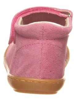 Leder-Spangenballerinas In Rosa -Baby Kleidung kmins leder spangenballerinas in rosa 2
