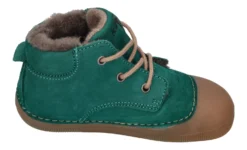 Lauflernschuhe AVA BIO NUBUK LAMBSWOOL In Grün -Baby Kleidung koel lauflernschuhe ava bio nubuk lambswool in grun 3