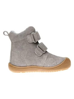 Leder-Winterboots In Grau -Baby Kleidung lamino leder winterboots in grau 2