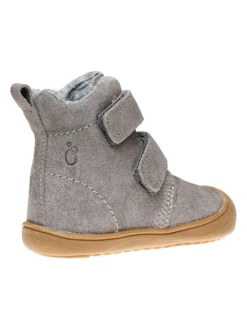 Leder-Winterboots In Grau -Baby Kleidung lamino leder winterboots in grau 3