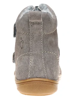 Leder-Winterboots In Grau -Baby Kleidung lamino leder winterboots in grau 4