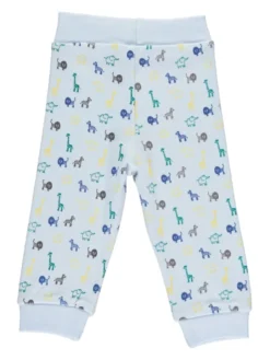 Pyjama In Hellblau -Baby Kleidung lamino pyjama in hellblau 4