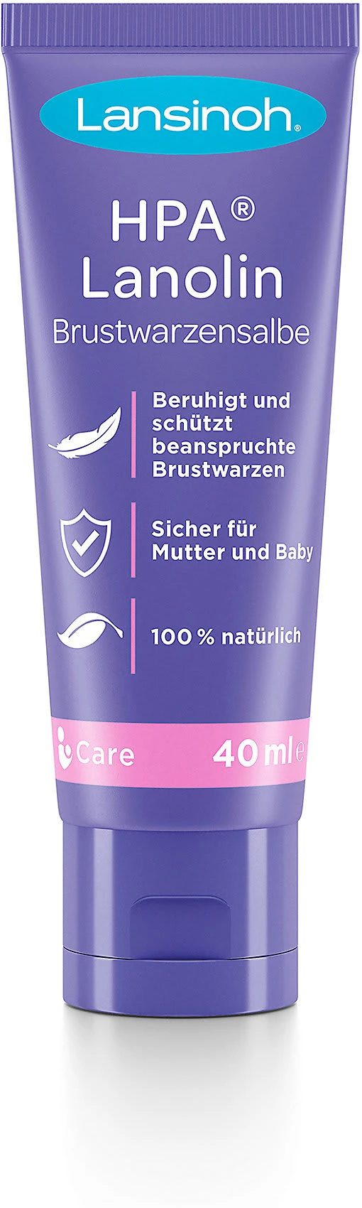 Lansinoh Brustwarzensalbe Lanolin, 40 Ml 2 Lansinoh Brustwarzensalbe Lanolin, 40 Ml – Bild 2