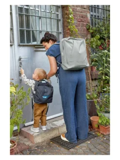 Wickelrucksack "Ocean" In Mint - (B)35 X (H)40 X (T)12 Cm -Baby Kleidung lassig wickelrucksack ocean in mint b 35 x h 40 x t 12 cm 2