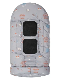 Fußsack "Transformer" In Hellblau -Baby Kleidung leokid fusssack transformer in hellblau 2