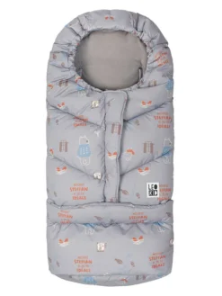 Fußsack "Transformer" In Hellblau