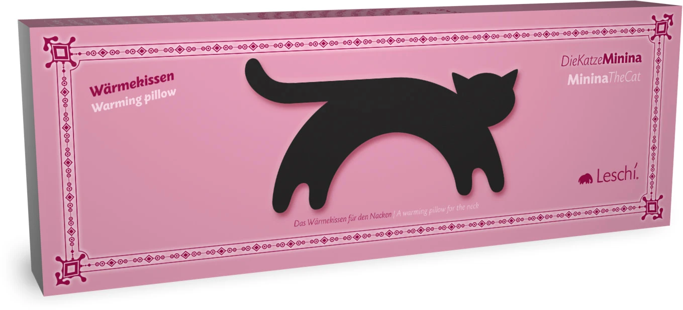 Wärmekissen "Katze Minina" Stehend In Schwarz - (L) 39 X (B) 17 Cm 3 Wärmekissen "Katze Minina" Stehend In Schwarz - (L) 39 X (B) 17 Cm – Bild 3