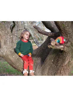 Pullover "From One To Another" In Grün -Baby Kleidung little green radicals pullover from one to another in grun 5