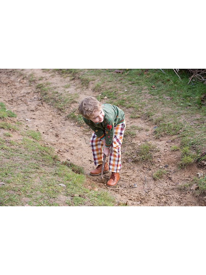 Sweatshirt "Winter Woods" In Khaki 3 Sweatshirt "Winter Woods" In Khaki – Bild 3