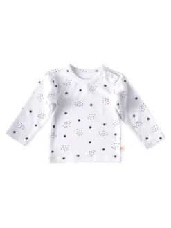 Longsleeve In Weiß/ Bunt